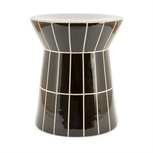 TileTastic Bijzettafel Hoog Bruin 38cm