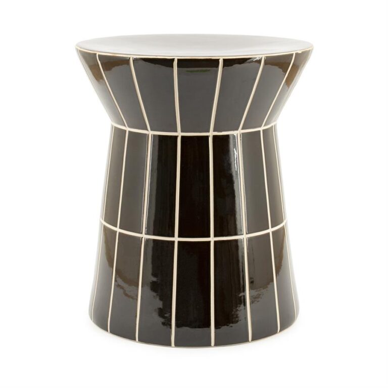 TileTastic Bijzettafel Hoog Bruin 38cm