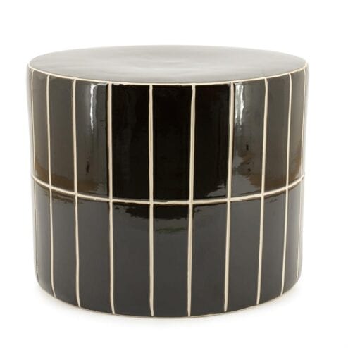 TileTastic Bijzettafel laag Bruin 42cm