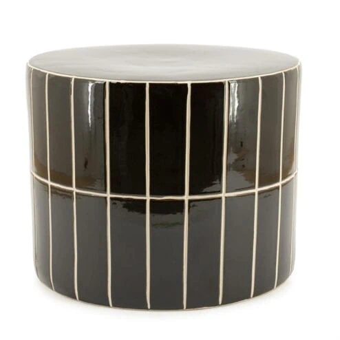 TileTastic Bijzettafel laag Bruin 42cm