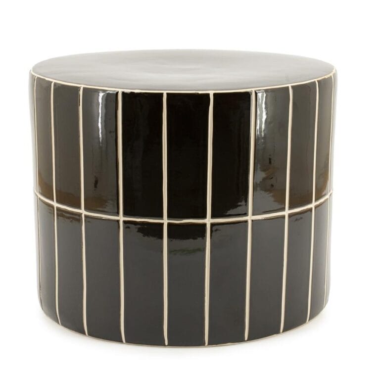 TileTastic Bijzettafel laag Bruin 42cm