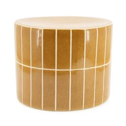 TileTastic Bijzettafel laag Mosterd 42cm