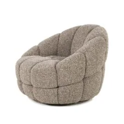 Tina Fauteuil Taupe stof