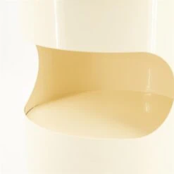 Tondo Bijzettafel Beige 37cm