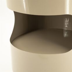 Tondo Bijzettafel Taupe 37cm