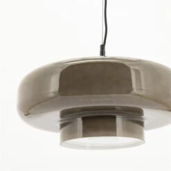 Vetro 1-lichts Hanglamp Taupe