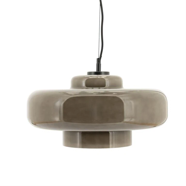 Vetro 1-lichts Hanglamp Taupe