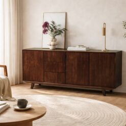 Albin Dressoir walnoot 180cm