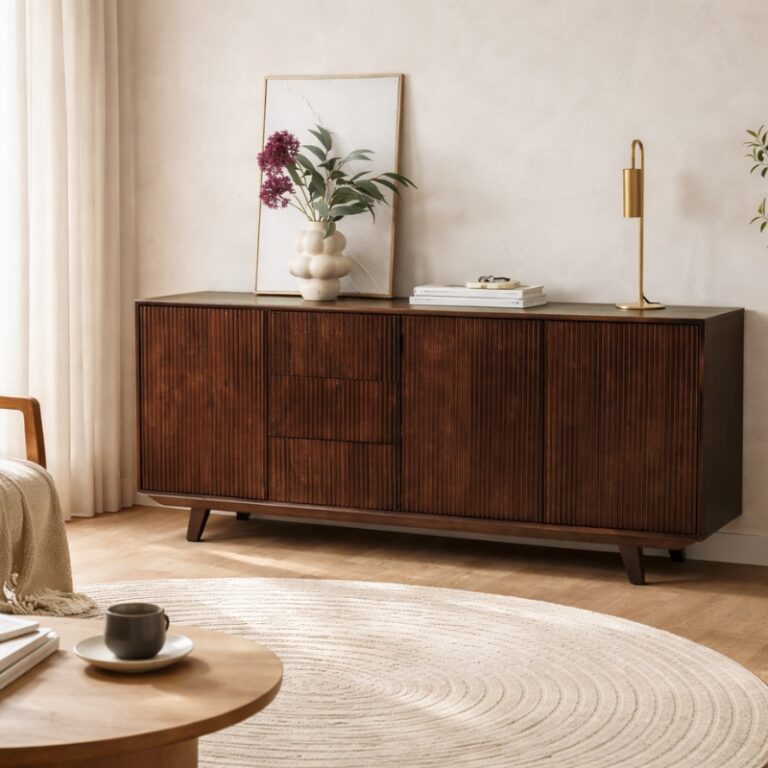 Albin Dressoir walnoot 180cm