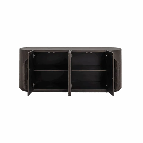 Allure Dressoir donkerbruin 180 cm