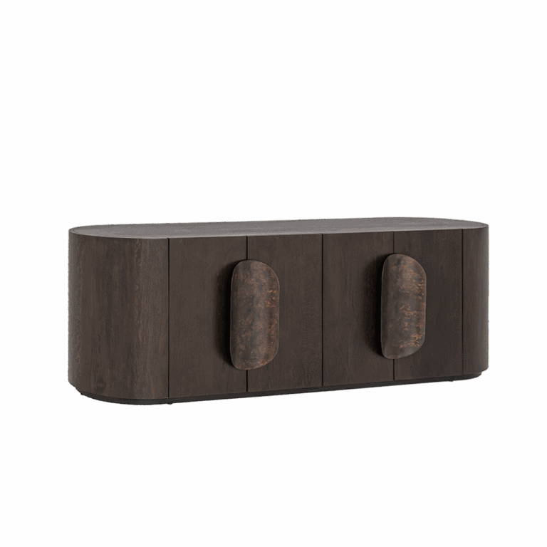 Allure Dressoir donkerbruin 180 cm