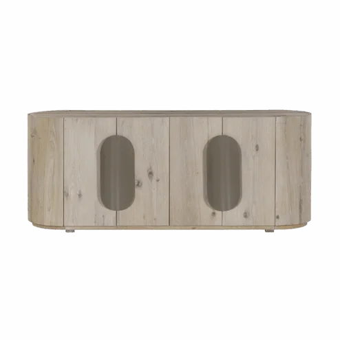 Allure Dressoir white wash 180 cm