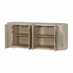 Allure Dressoir white wash 180 cm