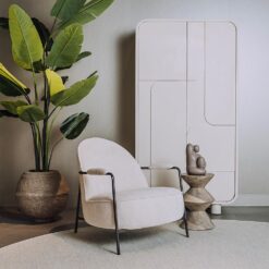 Amelia Fauteuil creme