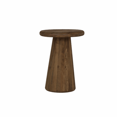 Asti Bijzettafel rond bruin 40 cm