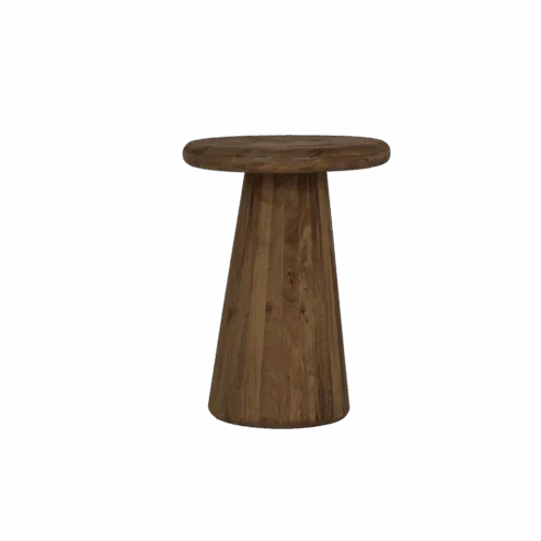 Asti Bijzettafel rond bruin 40 cm