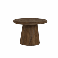 Asti Bijzettafel rond bruin 60 cm