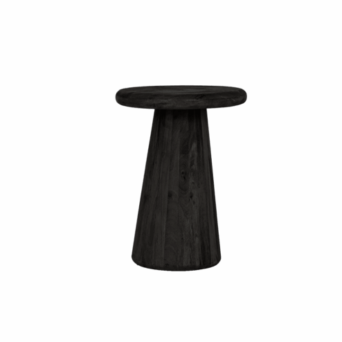 Asti Bijzettafel rond zwart 40 cm