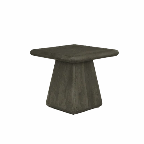 Asti Bijzettafel vierkant olijfbruin 60 cm