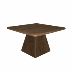 Asti Eettafel vierkant bruin 150 cm