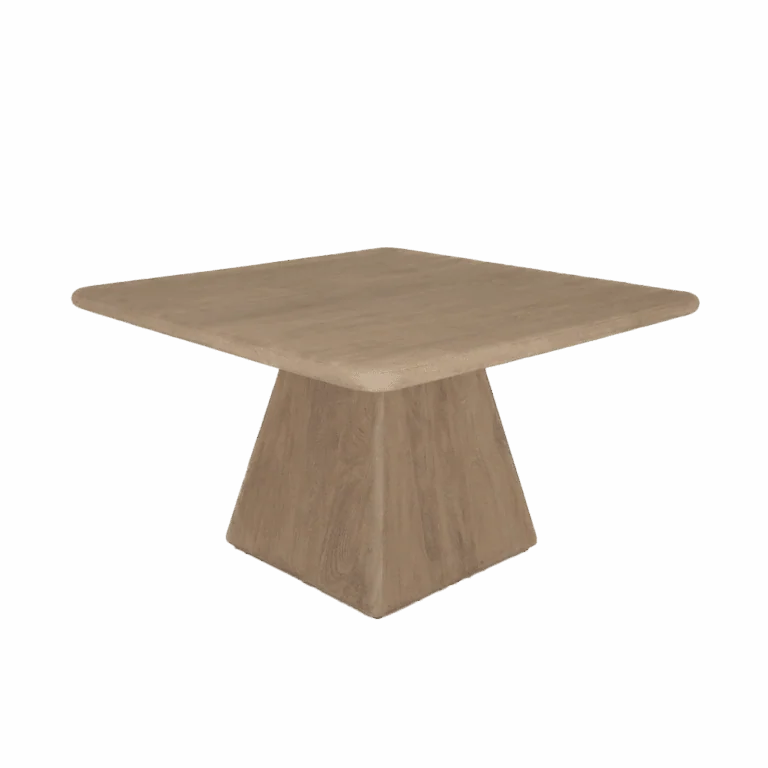 Asti Eettafel vierkant naturel 130 cm