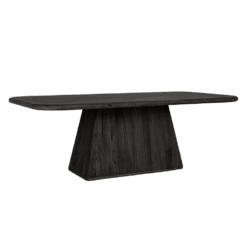 Asti Eettafel zwart 220 cm