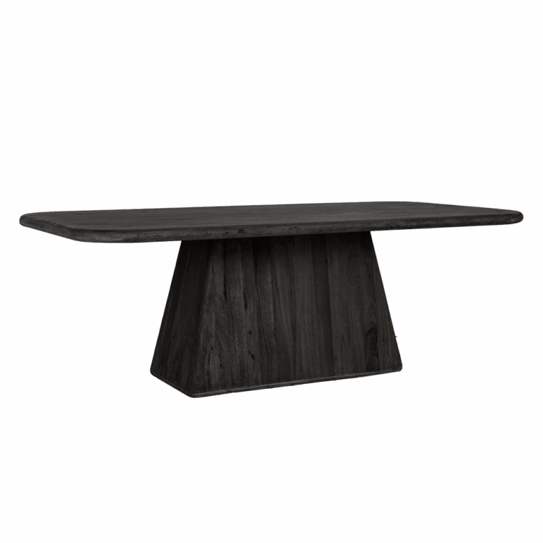 Asti Eettafel zwart 220 cm