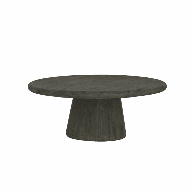 Asti Salontafel rond olijfbruin 90 cm