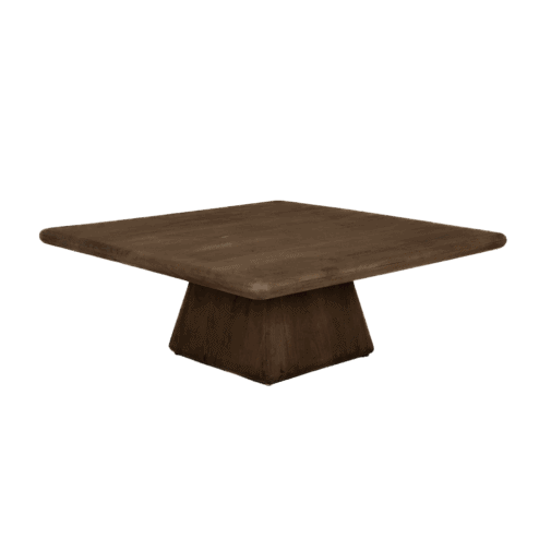 Asti Salontafel vierkant bruin 90 cm