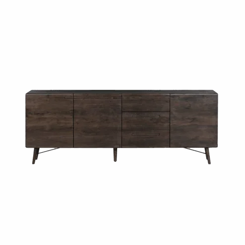 Aura Dressoir espresso Acaciahout 210 cm