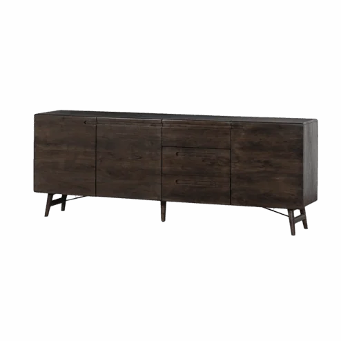 Aura Dressoir espresso Acaciahout 210 cm