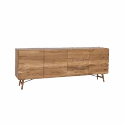 Aura Dressoir naturel Acaciahout 210 cm