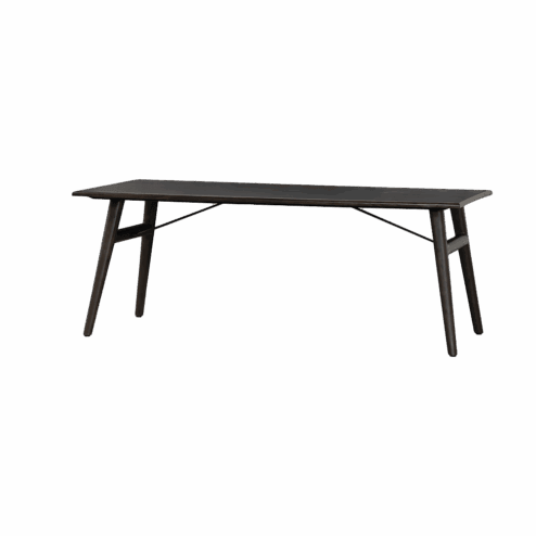 Aura Eettafel espresso Acaciahout 220 cm