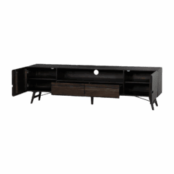 Aura Tv meubel espresso Acaciahout 210 cm