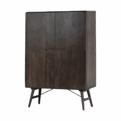 Aura Wandkast espresso Acaciahout 100 cm