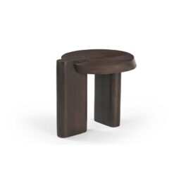 Enzo Bijzettafel bruin Mangohout 50 cm