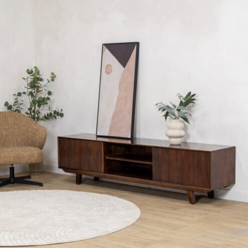 Albin Tv meubel walnoot 200cm