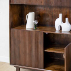 Albin Boekenkast walnoot 120cm