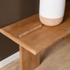 Liora Tv meubel naturel Mangohout 160 cm (3)