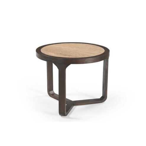 Moritz Bijzettafel Creme Travertin 60 cm