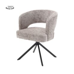 Mura Eetkamerstoel stof Silver