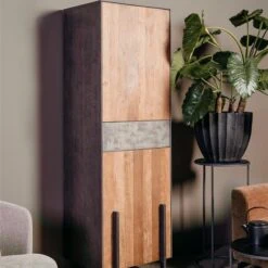 Ora Wandkast Teakhout 57 cm