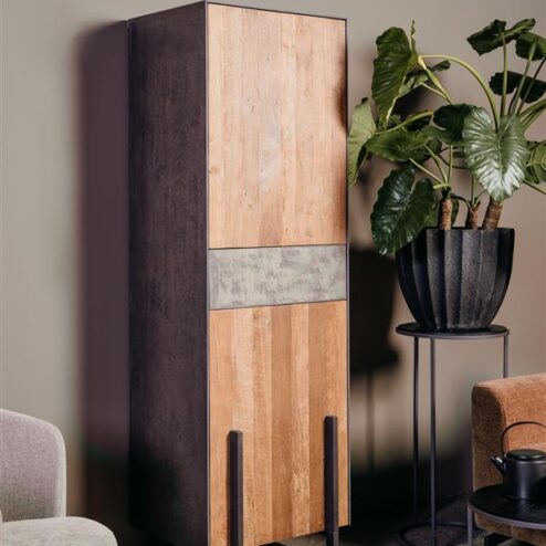 Ora Wandkast Teakhout 57 cm