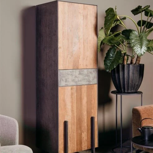 Ora Wandkast Teakhout 57 cm