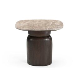 Santo Bijzettafel Marmer 56 cm