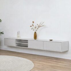 Sigge Zwevend Tv meubel zand 240cm