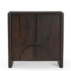 Sona Wandkastje bruin Mangohout 80 cm