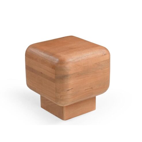 Teun Bijzettafel Mangohout 45 cm