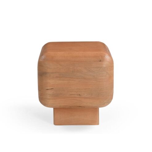 Teun Bijzettafel Mangohout 45 cm