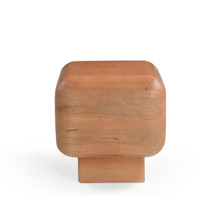 Teun Bijzettafel Mangohout 45 cm